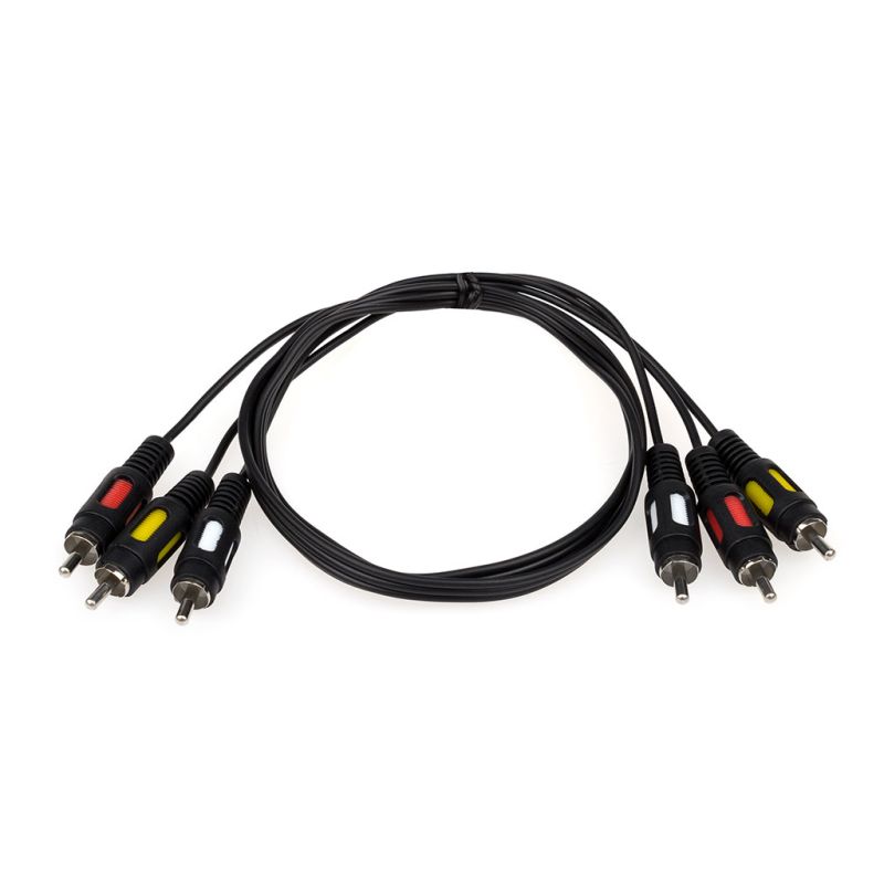 Кабель мультимедийный 3xRCA to 3xRCA 7.5m Atcom (13275)