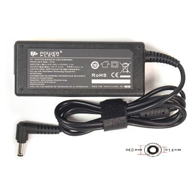 Блок живлення до ноутбуку PowerPlant ASUS 220V, 65W, 19V, 3.42A (4.0*1.35) (AS65F4014)
