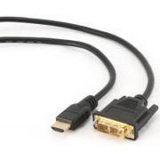 Кабель мультимедійний HDMI M to DVI M 1.8m 18+1pin Cablexpert (CC-HDMI-DVI-6)