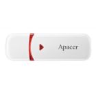 USB флеш накопичувач Apacer 32GB AH333 white USB 2.0 (AP32GAH333W-1)