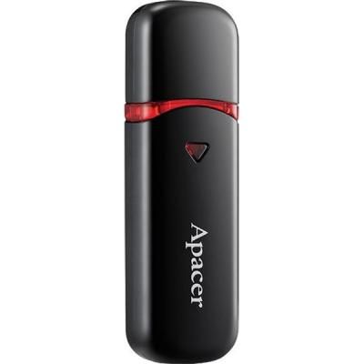 USB флеш накопитель Apacer 64GB AH333 black USB 2.0 (AP64GAH333B-1)