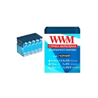 Лента к принтерам 13мм х 7м (прав) Black*5шт WWM (R13.7SR5)