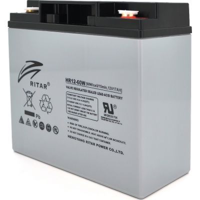 Батарея до ДБЖ Ritar AGM RT12170, 12V-17Ah (HR1260W)