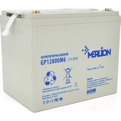 Батарея к ИБП Merlion 12V 80Ah (GP12800M6)