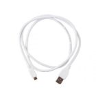 Дата кабель USB 2.0 AM to Micro 5P 1.0m Cablexpert (CCP-mUSB2-AMBM-W-1M)