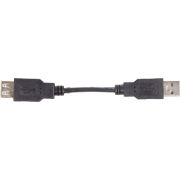 Дата кабель USB 2.0 AM/AF 0.1m PowerPlant (KD00AS1209)