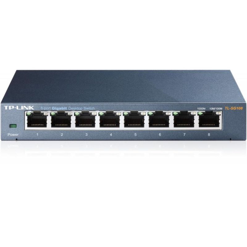 Комутатор мережевий TP-Link (TL-SG108)