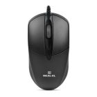 Мишка REAL-EL RM-211 USB Black (EL123200001)