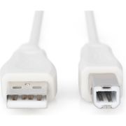 Кабель для принтера USB 2.0 AM/BM 3.0m Digitus (AK-300102-030-E)