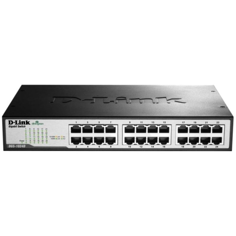 Комутатор мережевий D-Link (DGS-1024D)