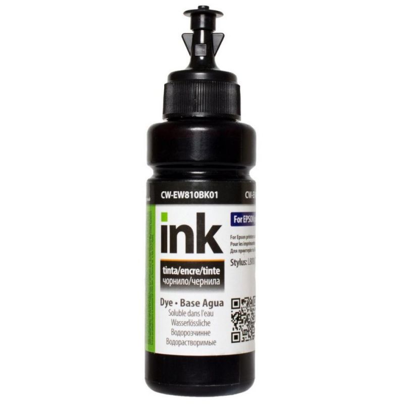 Чернила ColorWay Epson L800/810/850 Black (CW-EW810BK01)
