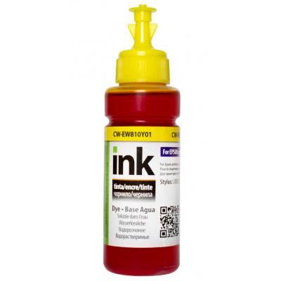 Чернила ColorWay Epson L800/810/850 Yellow (CW-EW810Y01)