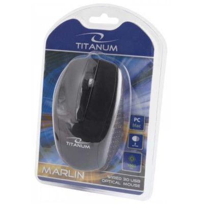 Мишка Esperanza (Titanum TM110K Black)
