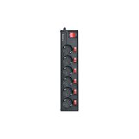 Сетевой фильтр питания REAL-EL RS-6 EXTRA 3m, black (EL122300002)
