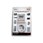 Реле напряжения REAL-EL VR-107P, white (EL122300008)