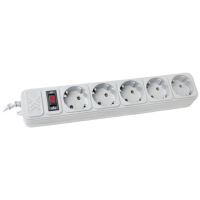 Мережевий фільтр живлення Maxxter (SPM5-G-15G) grey, 4.5 м кабель, 5 розеток (SPM5-G-15G)
