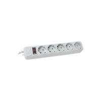 Сетевой фильтр питания Maxxter 1.8м, 5 розеток (SPM5-G-6G)