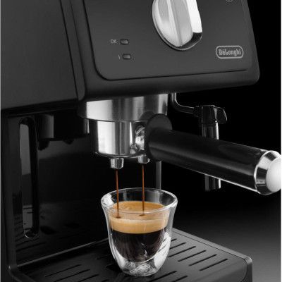 Ріжкова кавоварка еспресо DeLonghi ECP 31.21 BK (ECP31.21BK)