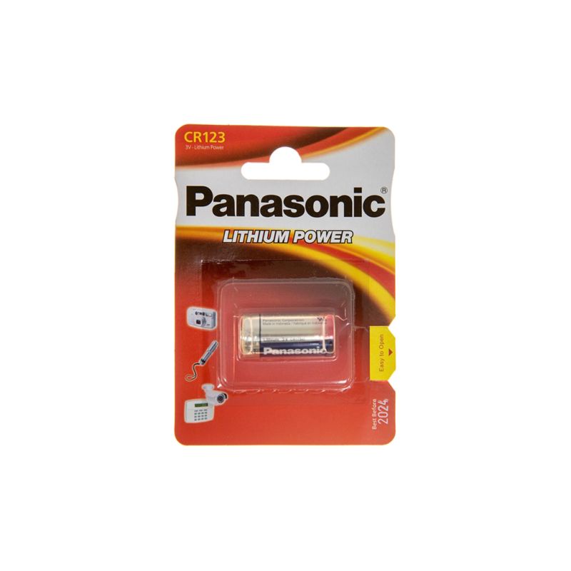 Батарейка Panasonic CR 123 * 1 LITHIUM (CR-123AL/1BP)