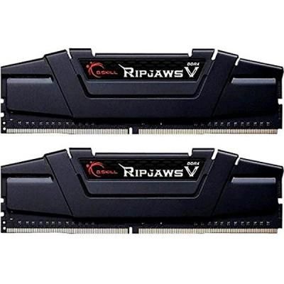 Модуль пам\'яті для комп\'ютера DDR4 16GB (2x8GB) 3200 MHz Ripjaws V G.Skill (F4-3200C16D-16GVKB)