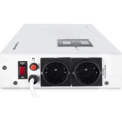Стабилизатор напряжения REAL-EL STAB SLIM-2000, white (EL122400008)