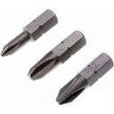 Набор бит Stanley Ph1, Ph2, Ph3, 25мм, 3шт. (STA61023)