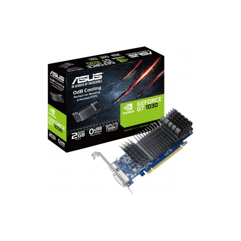 Видеокарта ASUS GeForce GT1030 2048Mb Silent (GT1030-SL-2G-BRK)