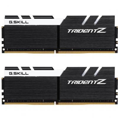 Модуль пам\'яті для комп\'ютера DDR4 16GB (2x8GB) 3200 MHz Trident Z Black H/White G.Skill (F4-3200C16D-16GTZKW)