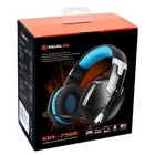 Наушники REAL-EL GDX-7500 Black/Blue (EL124100015)