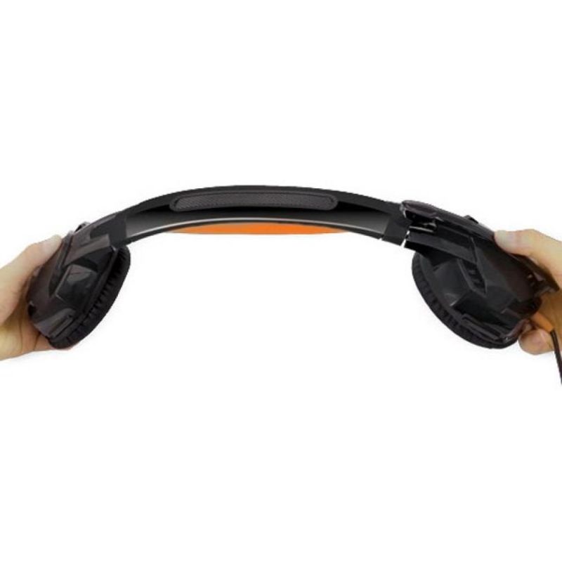 Наушники REAL-EL GDX-7700 Surround 7.1 Black/Orange (EL124100016)