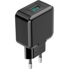 Зарядний пристрій Grand-X (CH-03B) (5V/2,1A) Black (CH-03B)