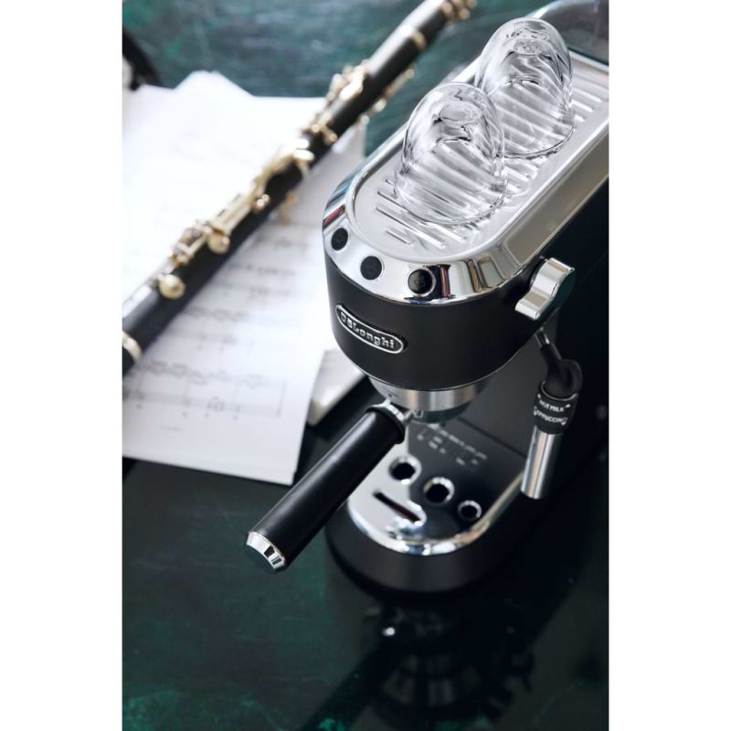 Ріжкова кавоварка еспресо DeLonghi (EC685.BK)