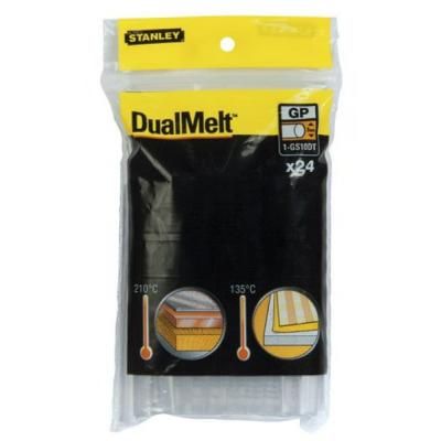 Клеевые стержни Stanley DualTemp d=11,3мм, L=100 мм, 24 шт (1-GS20DT)