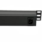 Силовой блок Eserver 19" 9 розеток, без выкл., без кабеля, алюм. корпус, 16А (WT-2261A-GER-9WAY-WO)