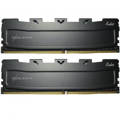 Модуль пам\'яті для комп\'ютера DDR3L 16GB (2x8GB) 1600 MHz Black Kudos eXceleram (EKBLACK3161611LAD)