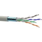 Кабель мережевий OK-Net FTP 305м cat.6 (F/UTP-cat.6) (КПВЭ-ВП (250) 4*2*0,54)
