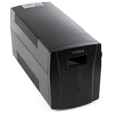 Источник бесперебойного питания Vinga LCD 800VA plastic case with USB (VPC-800PU)
