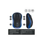 Мышка Logitech M185 blue (910-002236)