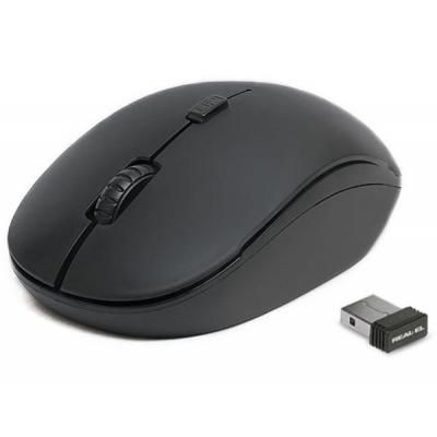 Мышка REAL-EL (RM-301 black)