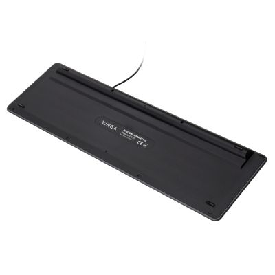 Клавиатура Vinga (KB735 black-grey)