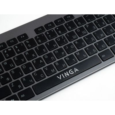 Клавиатура Vinga (KB735 black-grey)