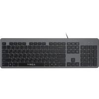 Клавиатура Vinga (KB735 black-grey)