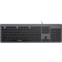 Клавиатура Vinga (KB735 black-grey)