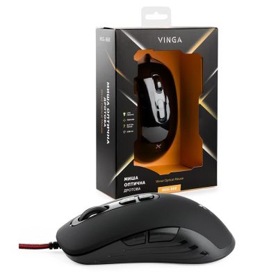 Мышка Vinga (MSG-868 Silent black)
