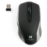 Мишка Vinga (MSW-909 Silent black-grey)