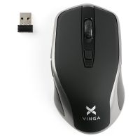 Мишка Vinga (MSW-909 Silent black-grey)