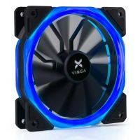 Кулер для корпуса Vinga (LED fan-02 blue)