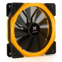 Кулер для корпуса Vinga (LED fan-02 orange)