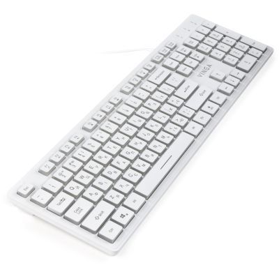 Клавиатура Vinga (KB410 White)