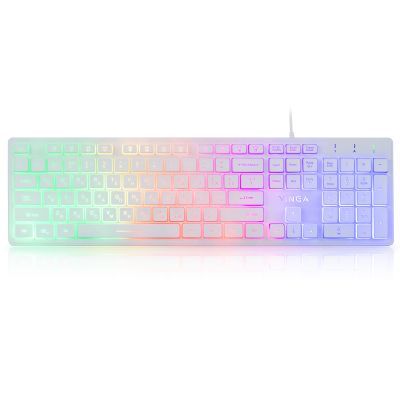 Клавиатура Vinga (KB410 White)